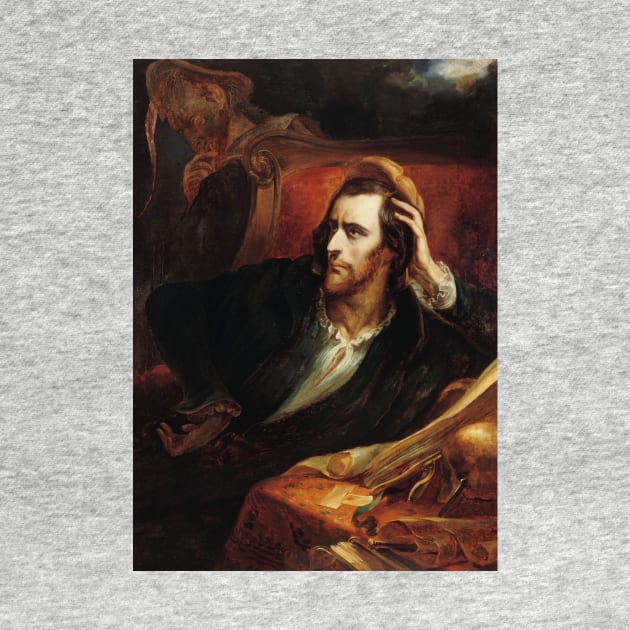 Faust in his Cabinet by Ary Scheffer by Classic Art Stall